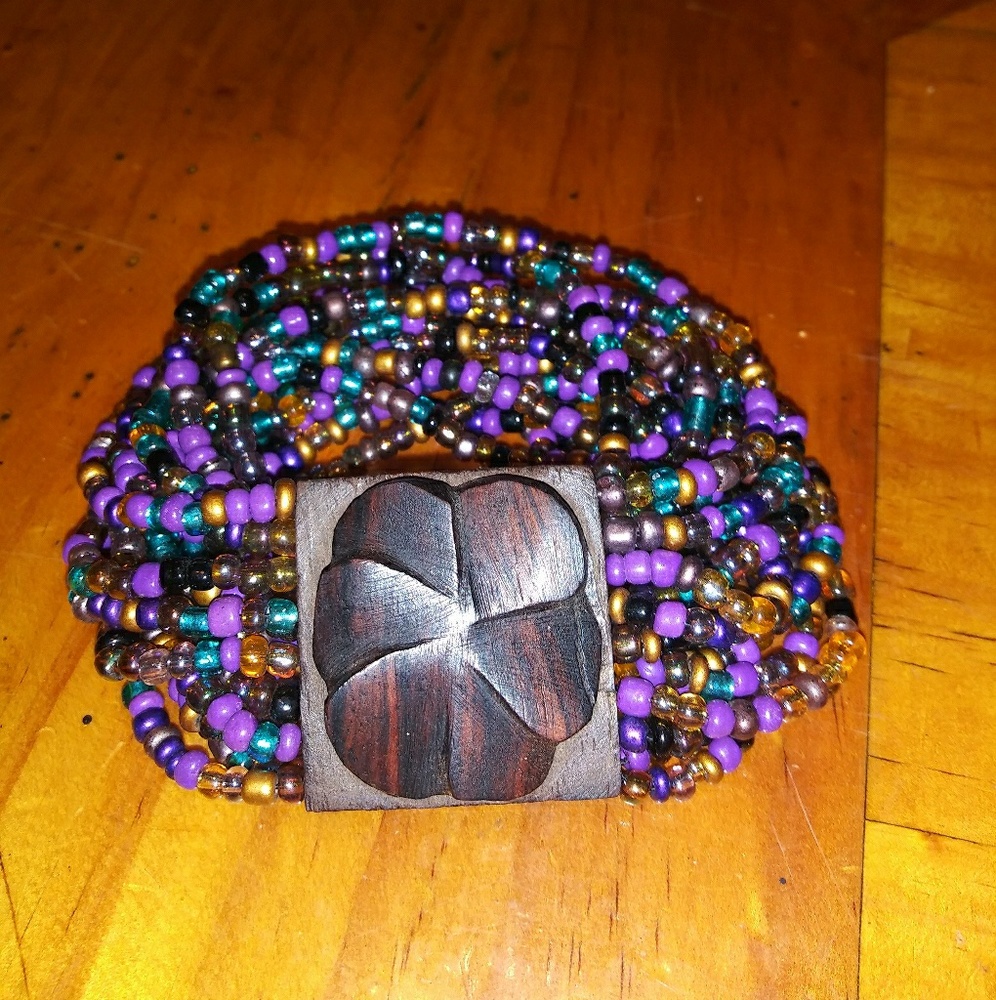 Large Handcrafted BOHO bracelet